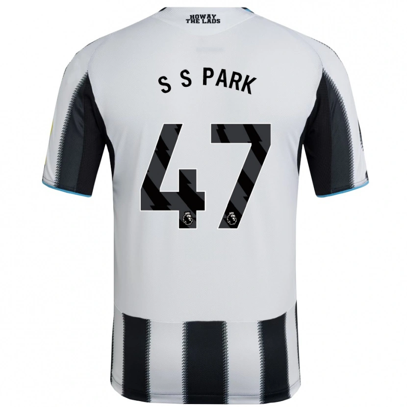 Danxen Men Seung-Soo Park #47 Black White Home Jersey 2025/26 T-Shirt