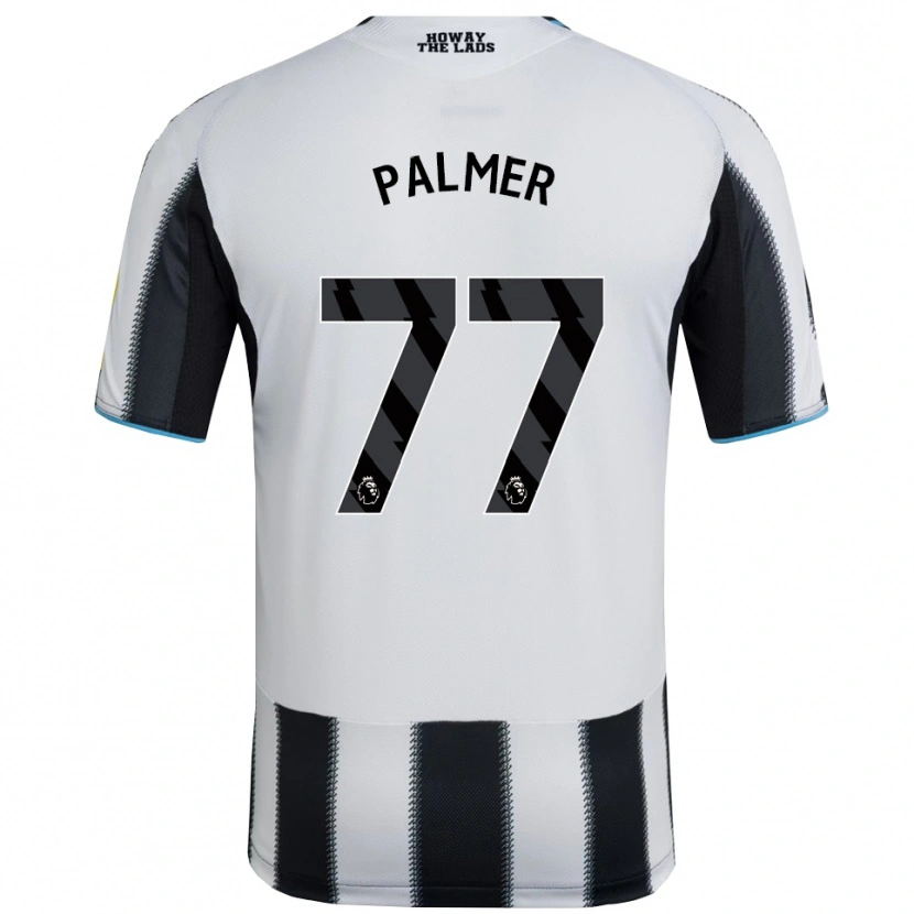 Danxen Men Darren Palmer #77 Black White Home Jersey 2025/26 T-Shirt