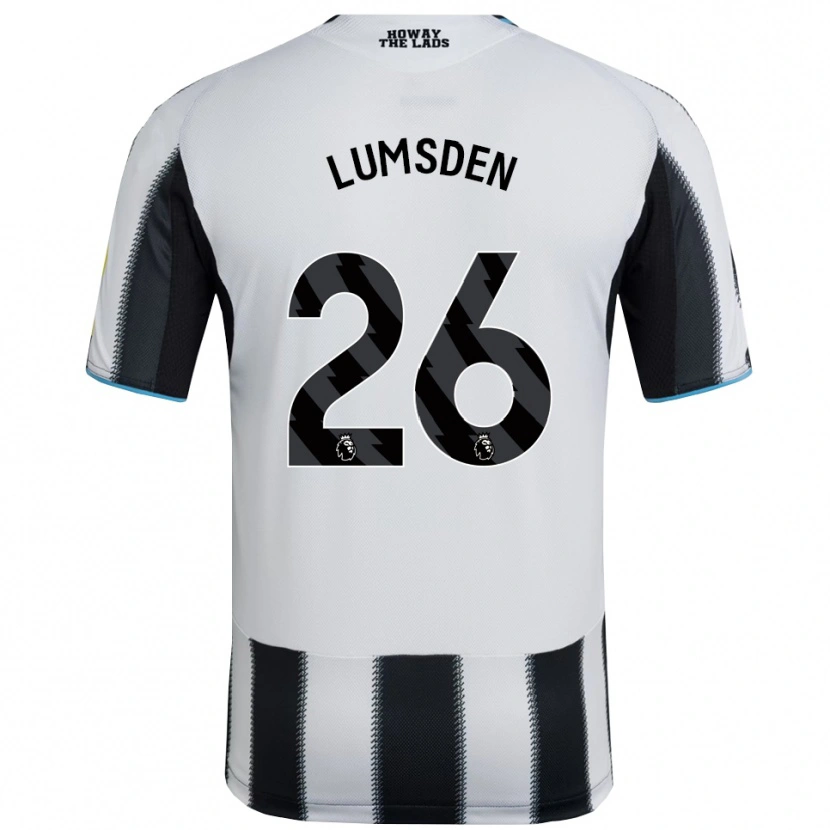 Danxen Men Beth Lumsden #26 Black White Home Jersey 2025/26 T-Shirt