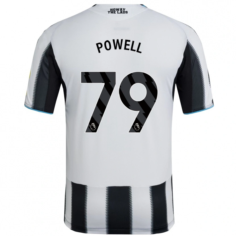 Danxen Men Rory Powell #79 Black White Home Jersey 2025/26 T-Shirt