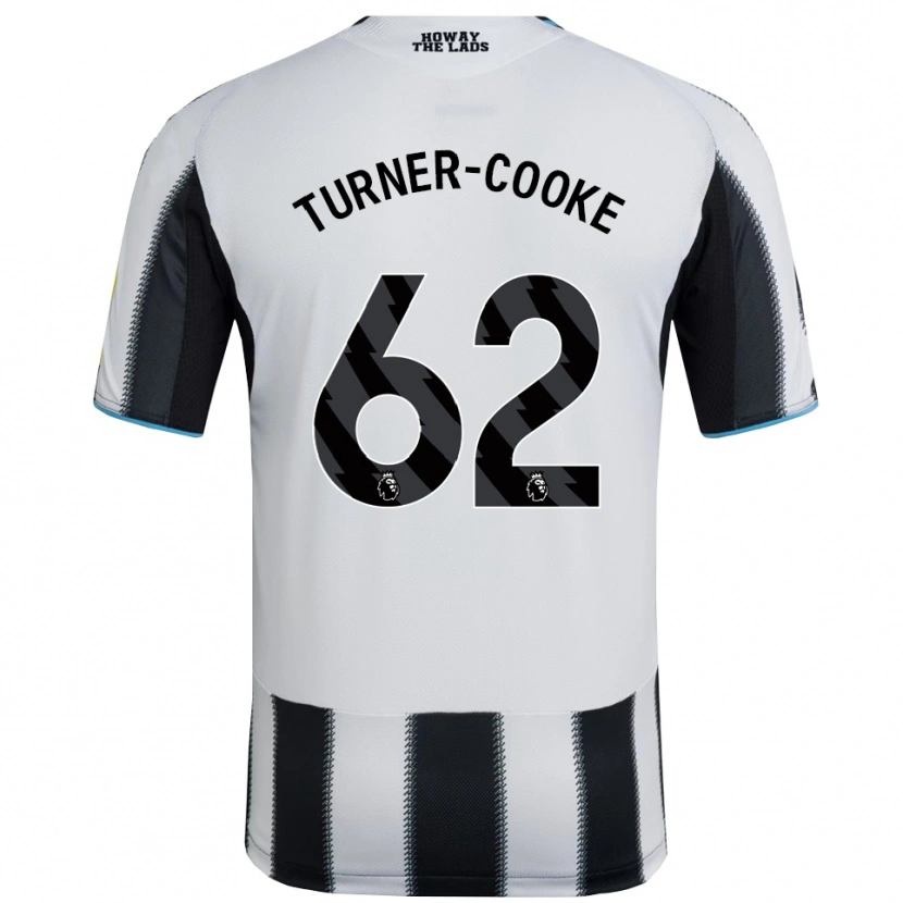 Danxen Men Jay Turner-Cooke #62 Black White Home Jersey 2025/26 T-Shirt