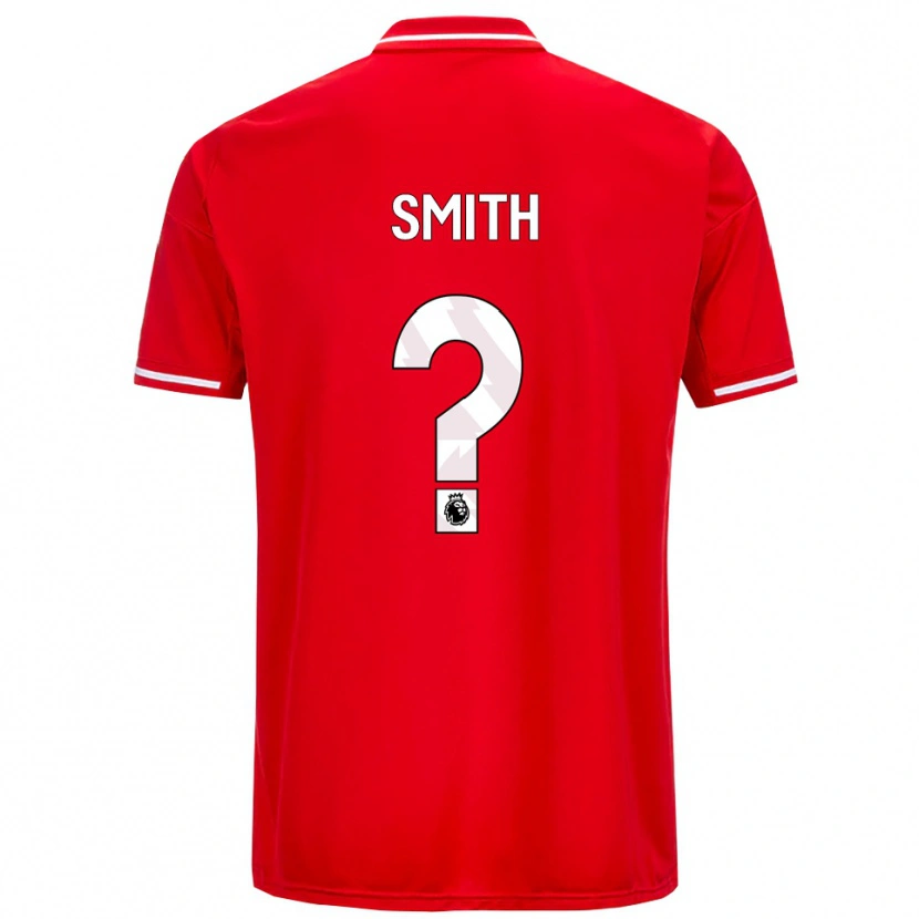 Danxen Men Kirsty Smith #0 Red White Home Jersey 2025/26 T-Shirt