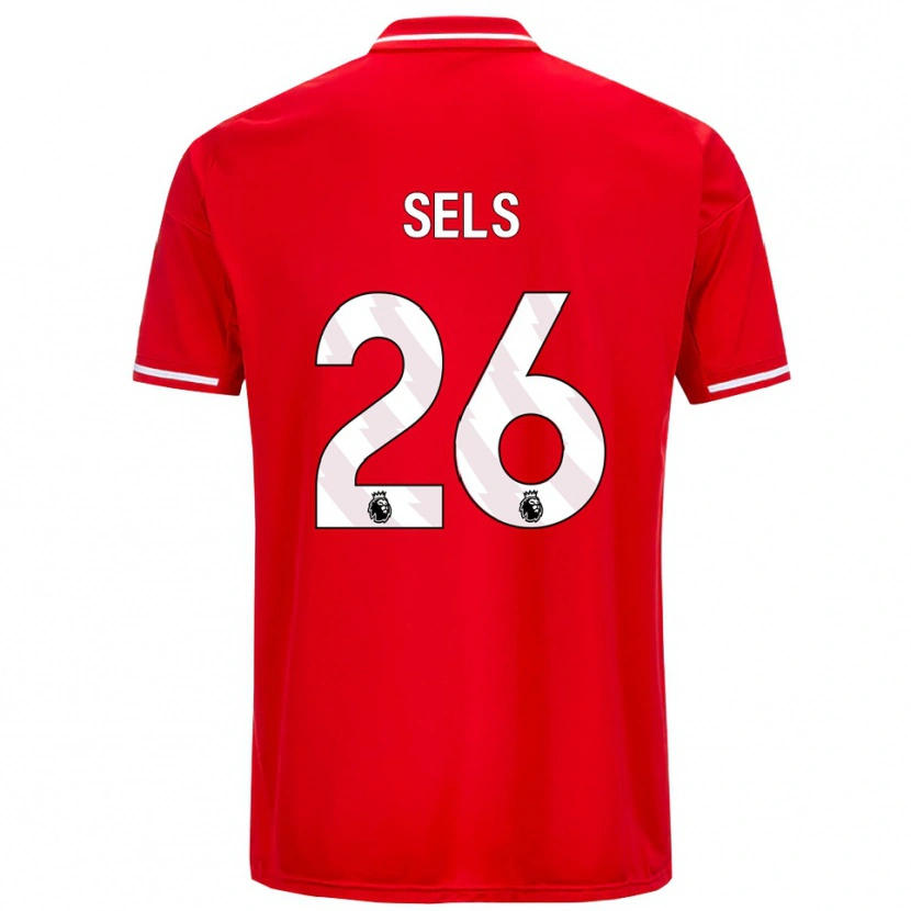 Danxen Men Matz Sels #26 Red White Home Jersey 2025/26 T-Shirt