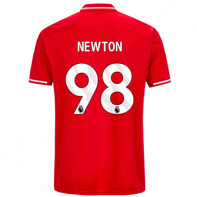 Danxen Men Jamie Newton #98 Red White Home Jersey 2025/26 T-Shirt