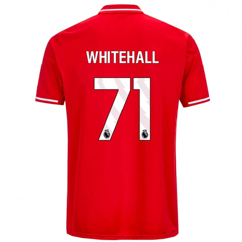 Danxen Men Archie Whitehall #71 Red White Home Jersey 2025/26 T-Shirt