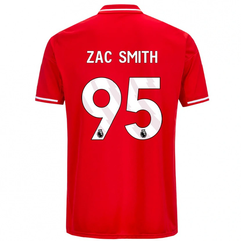 Danxen Men Zac Smith #95 Red White Home Jersey 2025/26 T-Shirt