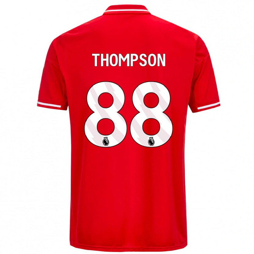 Danxen Men Will Thompson #88 Red White Home Jersey 2025/26 T-Shirt