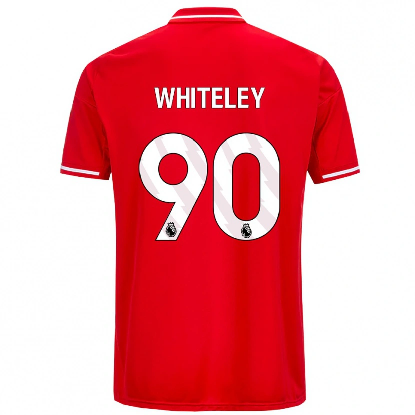 Danxen Men Jonathan Whiteley #90 Red White Home Jersey 2025/26 T-Shirt