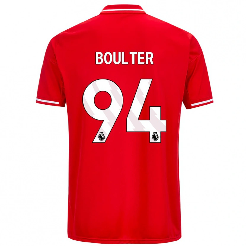 Danxen Men Evan Boulter #94 Red White Home Jersey 2025/26 T-Shirt
