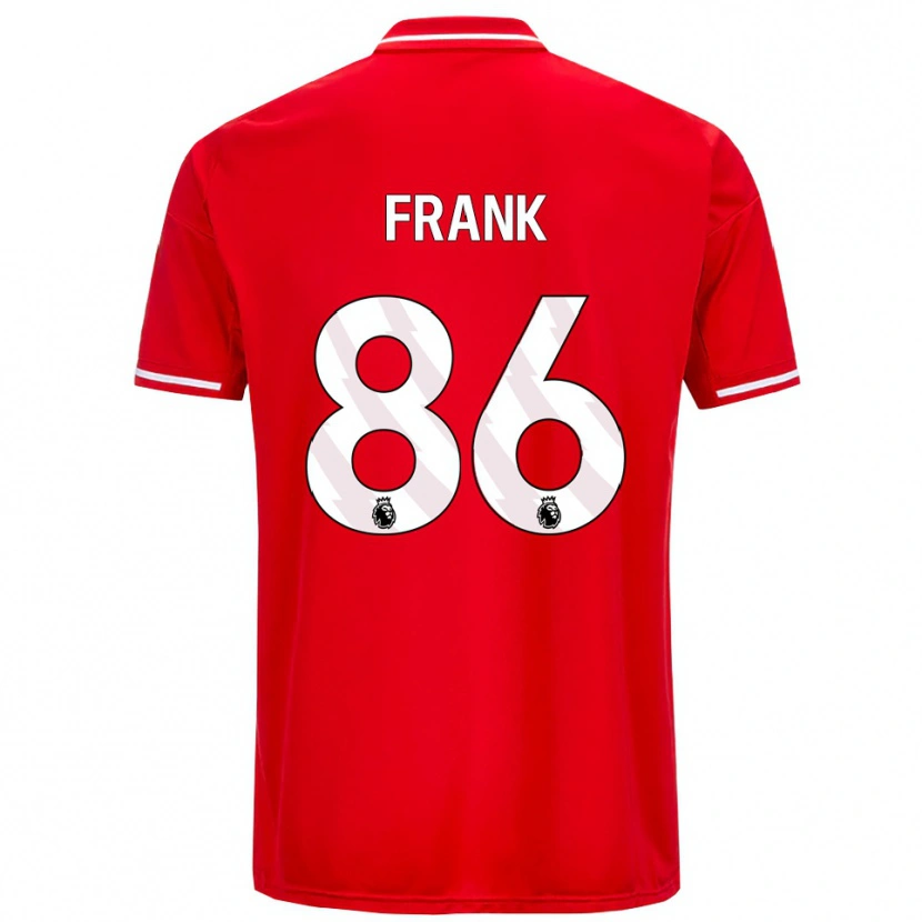 Danxen Men Frank Djamna #86 Red White Home Jersey 2025/26 T-Shirt