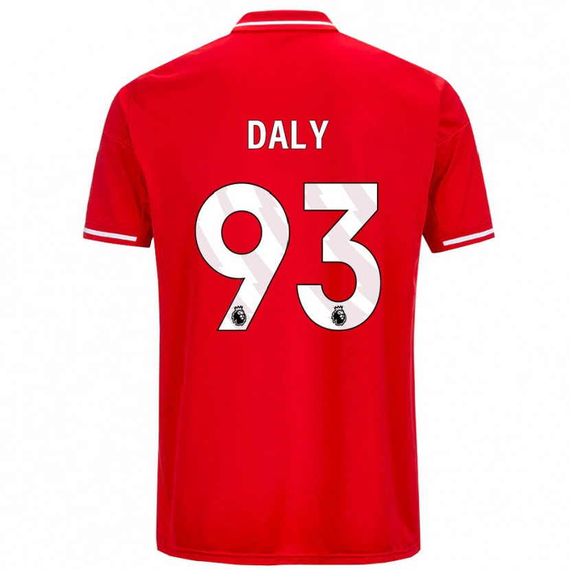 Danxen Men Cormac Daly #93 Red White Home Jersey 2025/26 T-Shirt