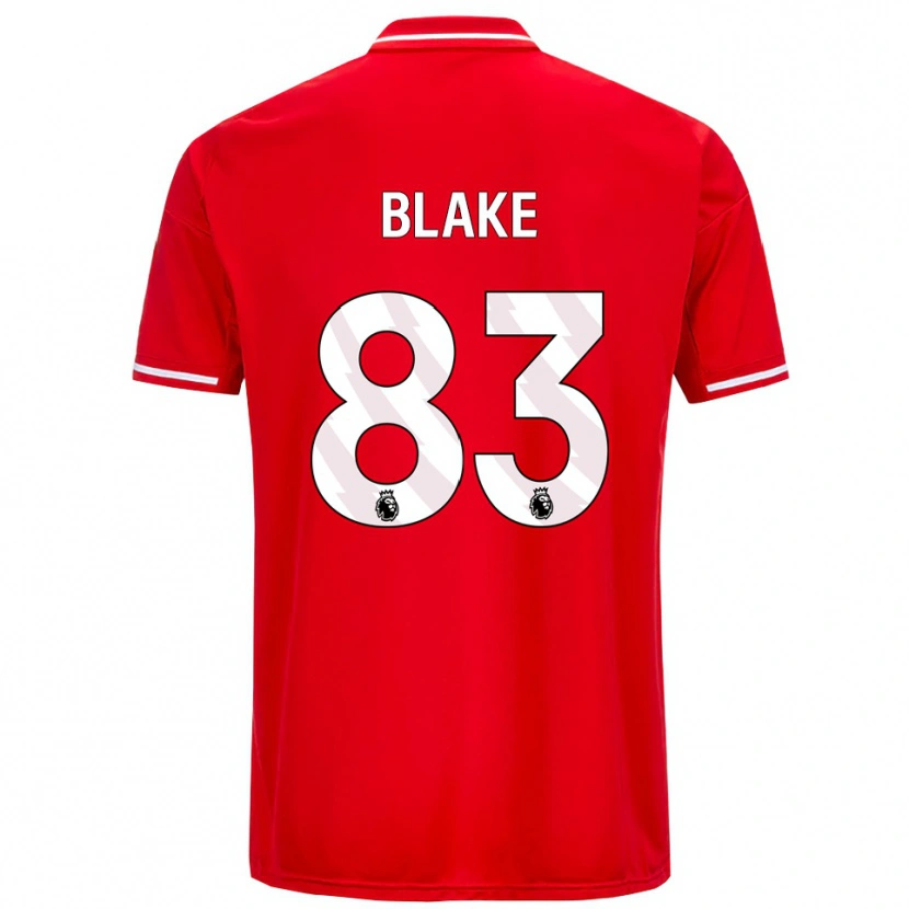 Danxen Men Zyan Blake #83 Red White Home Jersey 2025/26 T-Shirt