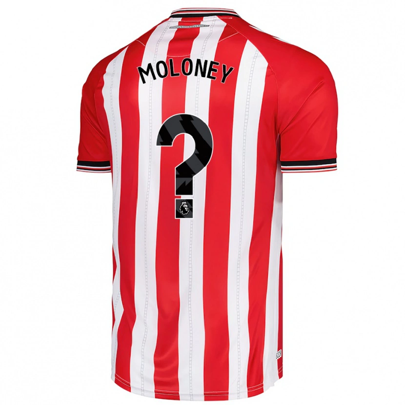 Danxen Men Grace Moloney #0 Red White Home Jersey 2025/26 T-Shirt