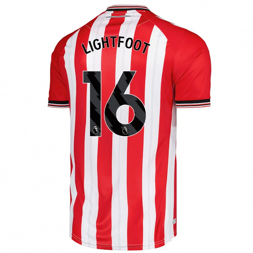 Danxen Men Archie Lightfoot #16 Red White Home Jersey 2025/26 T-Shirt