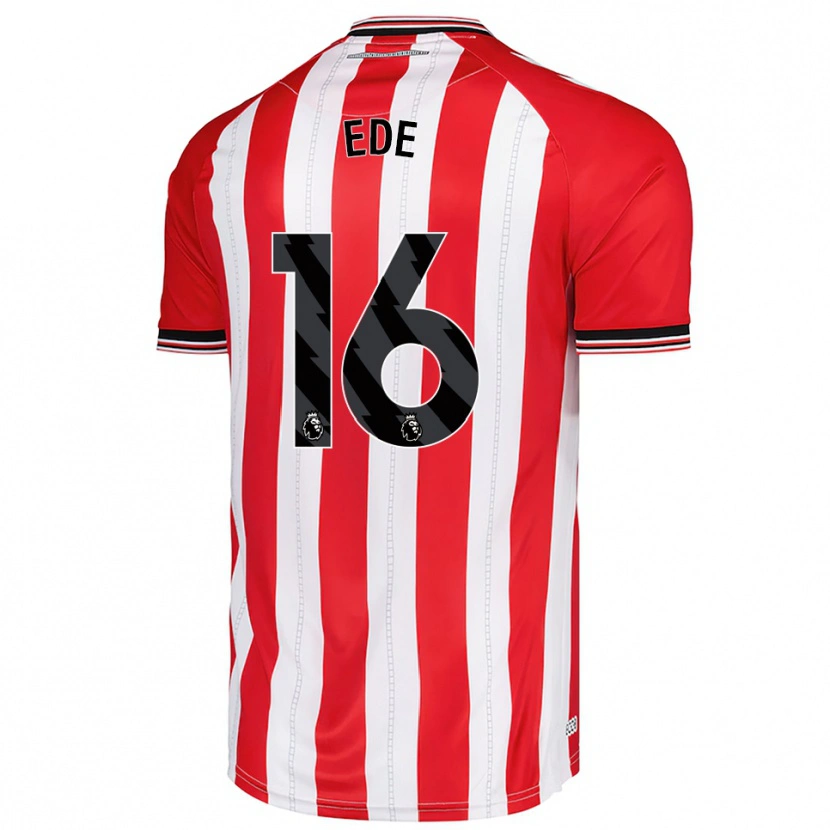 Danxen Men Grace Ede #16 Red White Home Jersey 2025/26 T-Shirt