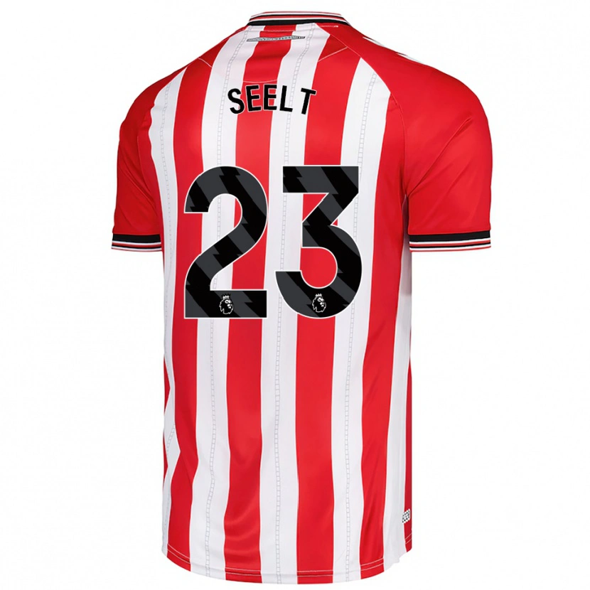 Danxen Men Jenson Seelt #23 Red White Home Jersey 2025/26 T-Shirt