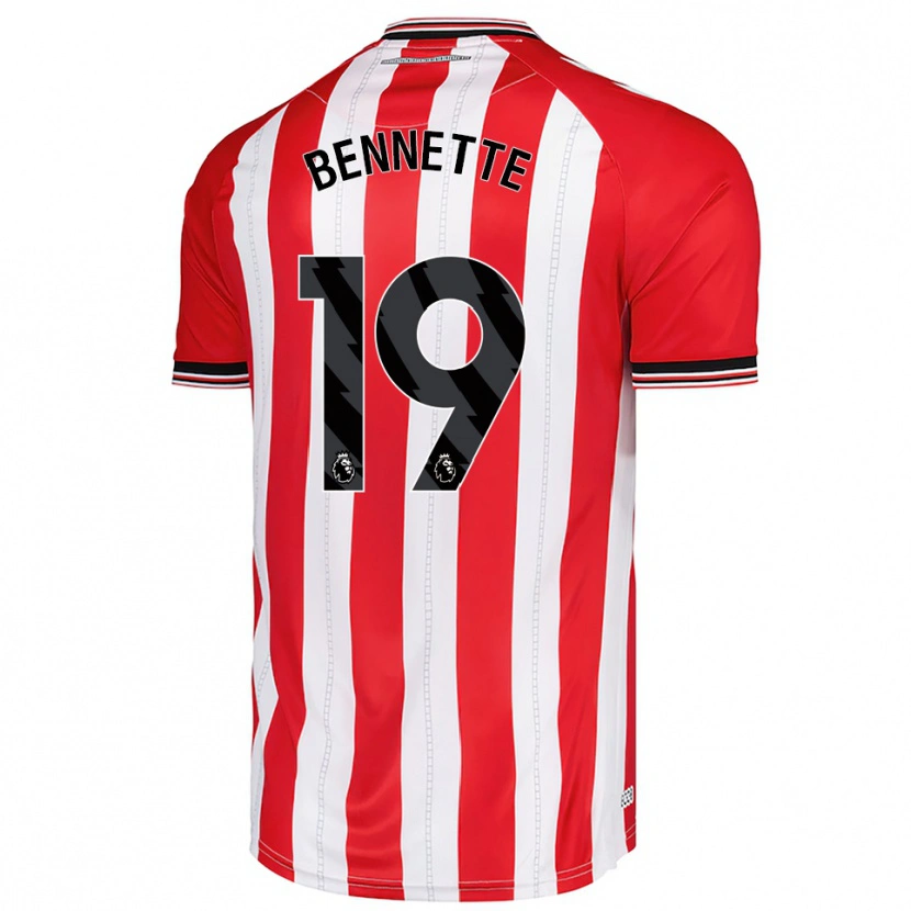 Danxen Men Jewison Bennette #19 Red White Home Jersey 2025/26 T-Shirt