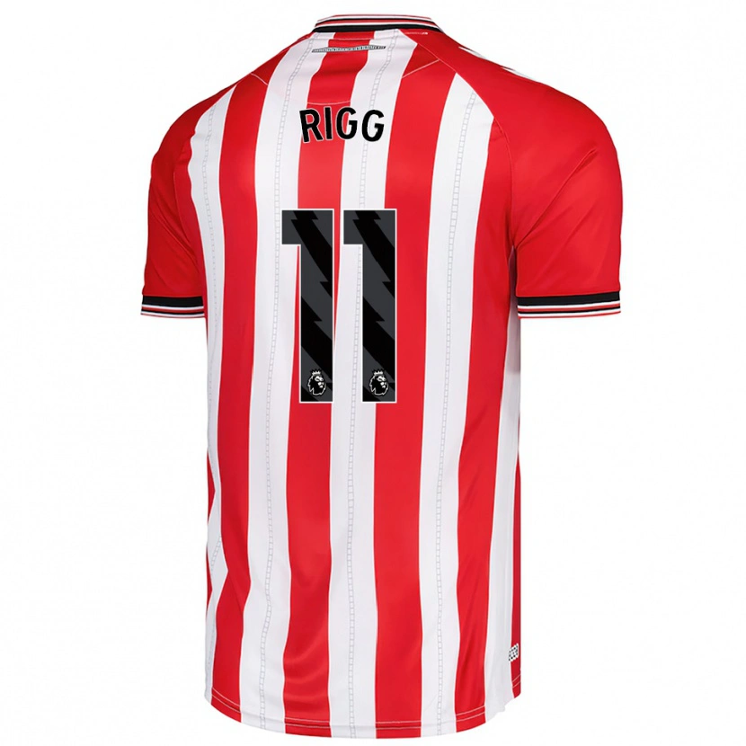Danxen Men Chris Rigg #11 Red White Home Jersey 2025/26 T-Shirt