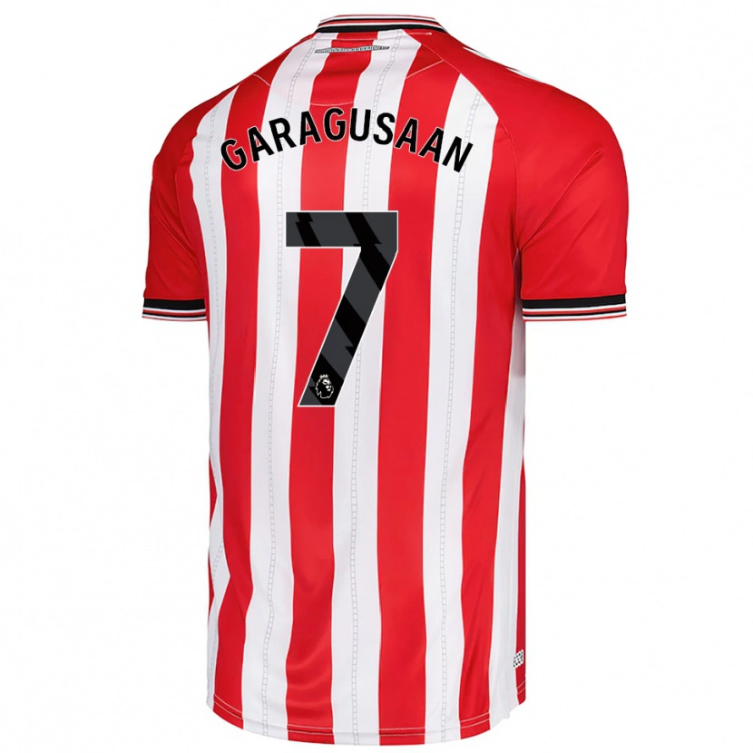 Danxen Men Finn Geragusyan #7 Red White Home Jersey 2025/26 T-Shirt