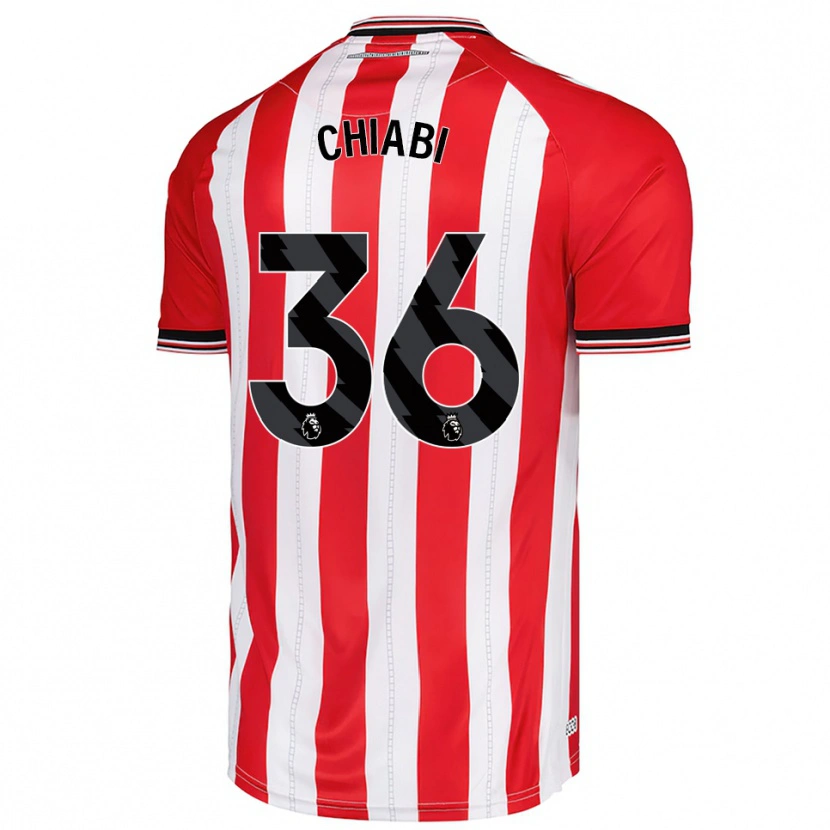 Danxen Men Tom Chiabi #36 Red White Home Jersey 2025/26 T-Shirt
