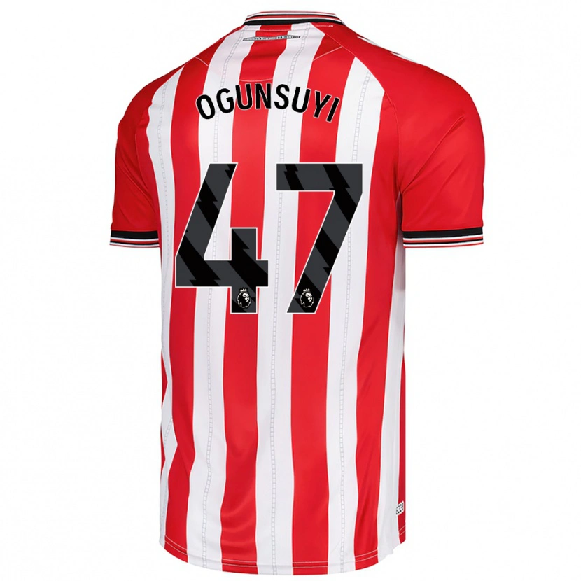 Danxen Men Trey Samuel-Ogunsuyi #47 Red White Home Jersey 2025/26 T-Shirt