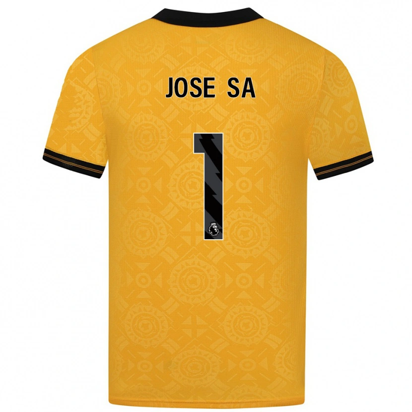 Danxen Men José Sá #1 Yellow Black Home Jersey 2025/26 T-Shirt