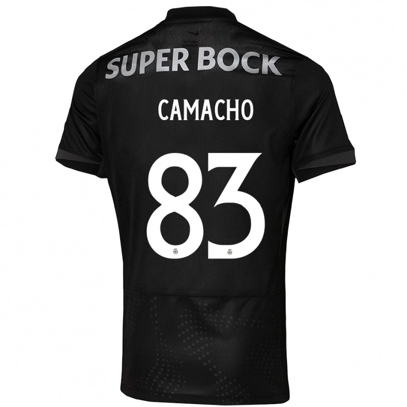 Danxen Men Rafael Camacho #83 Black White Away Jersey 2025/26 T-Shirt
