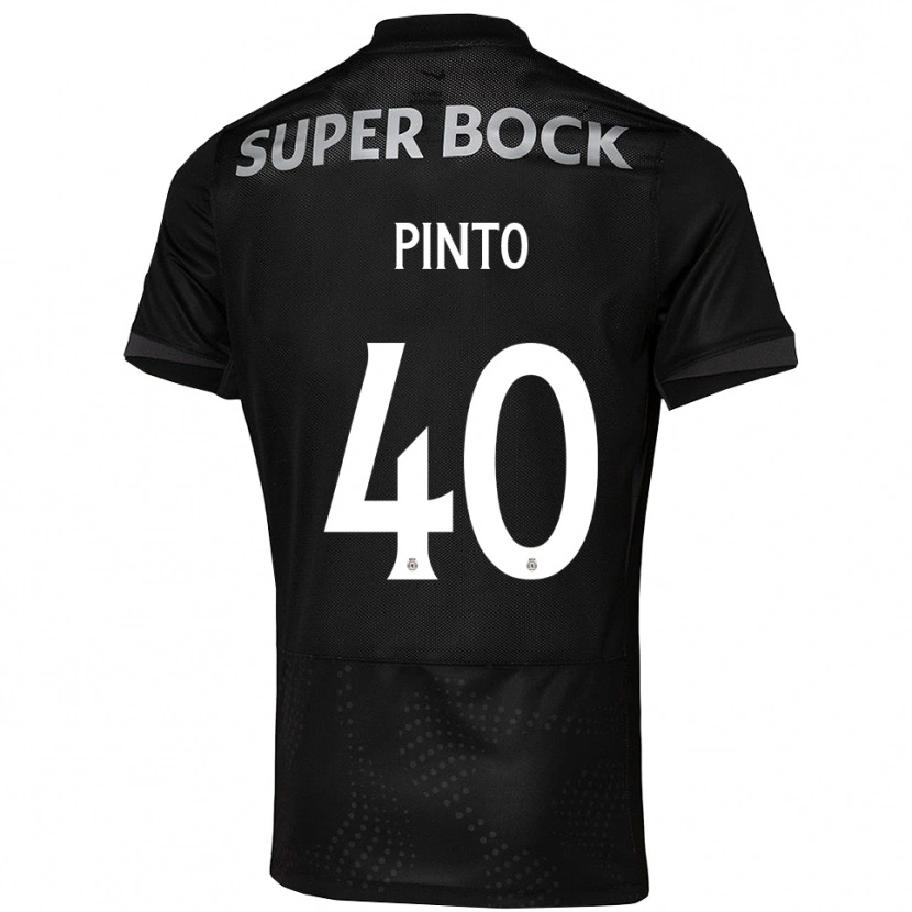 Danxen Men Rita Pinto De Almeida #40 Black White Away Jersey 2025/26 T-Shirt