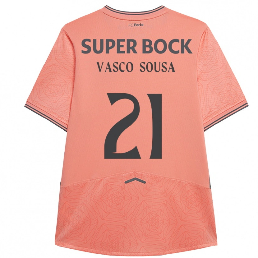 Danxen Men Vasco Sousa #21 Pink Navy Away Jersey 2025/26 T-Shirt