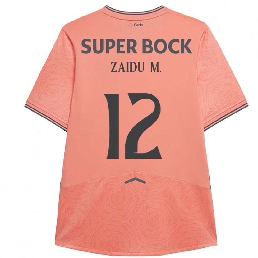 Danxen Men Zaidu #12 Pink Navy Away Jersey 2025/26 T-Shirt