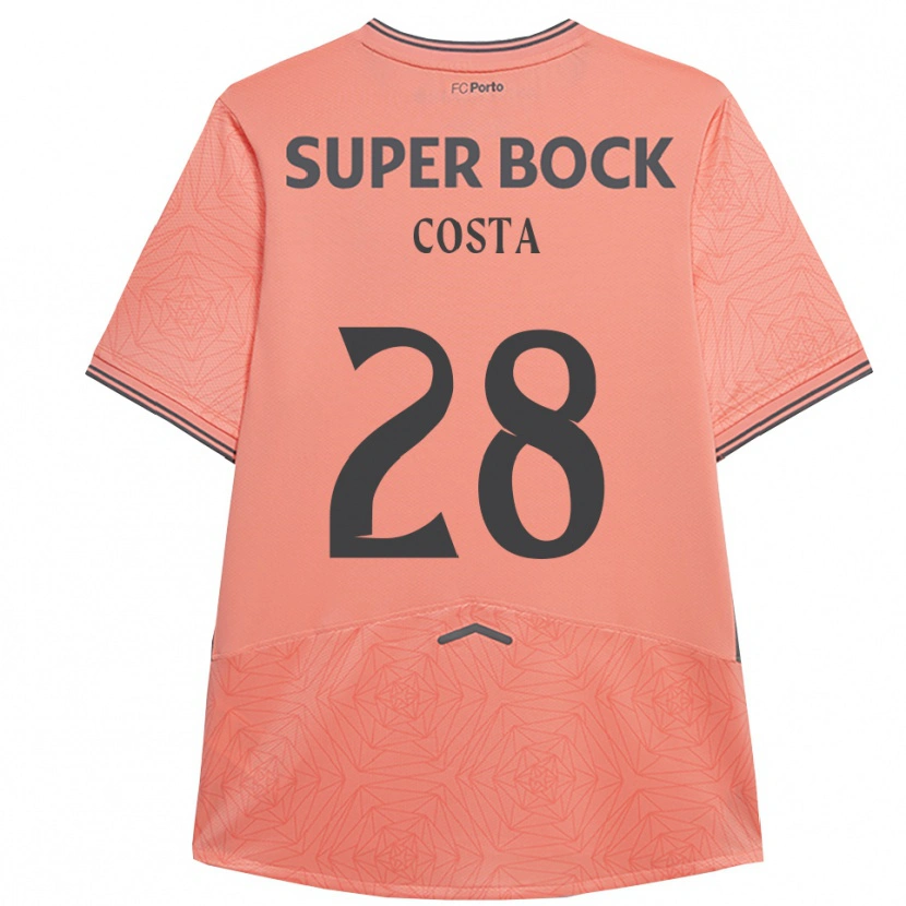 Danxen Men Bruno Costa #28 Pink Navy Away Jersey 2025/26 T-Shirt