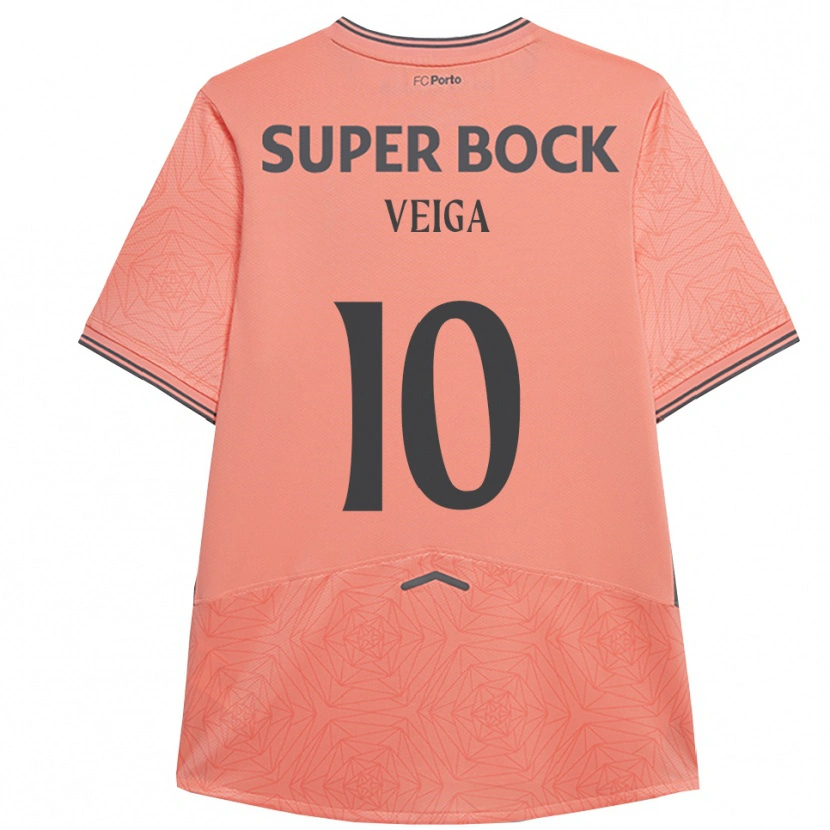 Danxen Men Gabri Veiga #10 Pink Navy Away Jersey 2025/26 T-Shirt