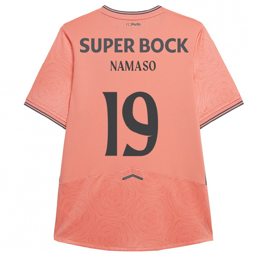 Danxen Men Danny Namaso #19 Pink Navy Away Jersey 2025/26 T-Shirt