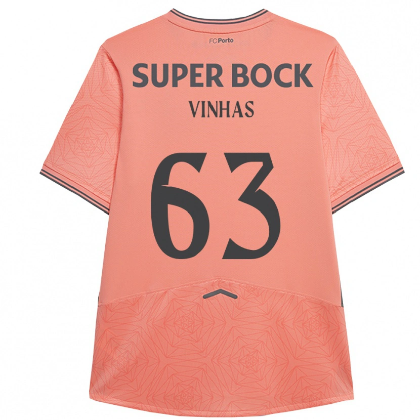 Danxen Men David Vinhas #63 Pink Navy Away Jersey 2025/26 T-Shirt