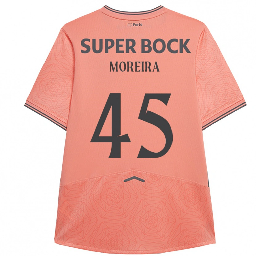 Danxen Men João Moreira #45 Pink Navy Away Jersey 2025/26 T-Shirt