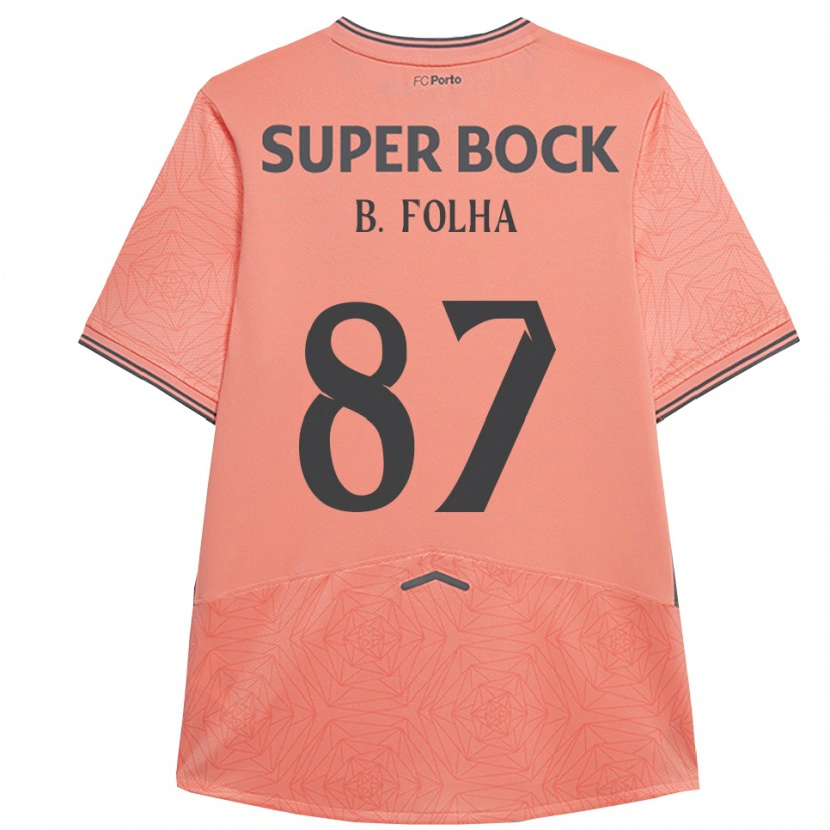 Danxen Men Bernardo Folha #87 Pink Navy Away Jersey 2025/26 T-Shirt