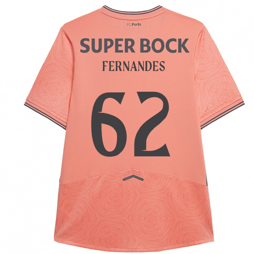 Danxen Men Rodrigo Fernandes #62 Pink Navy Away Jersey 2025/26 T-Shirt