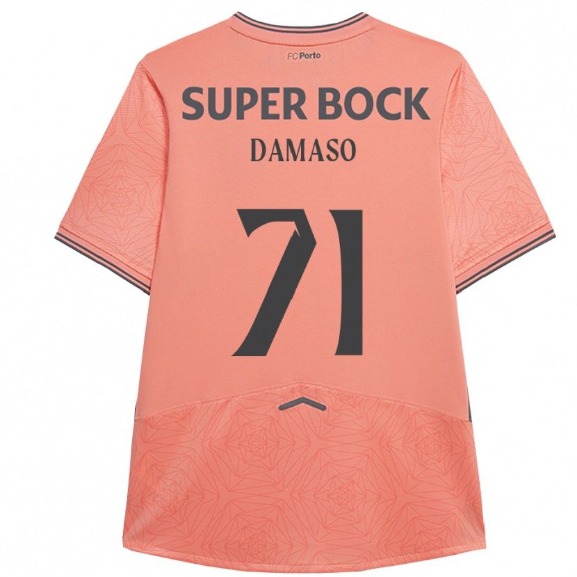 Danxen Men Nico Damaso #71 Pink Navy Away Jersey 2025/26 T-Shirt