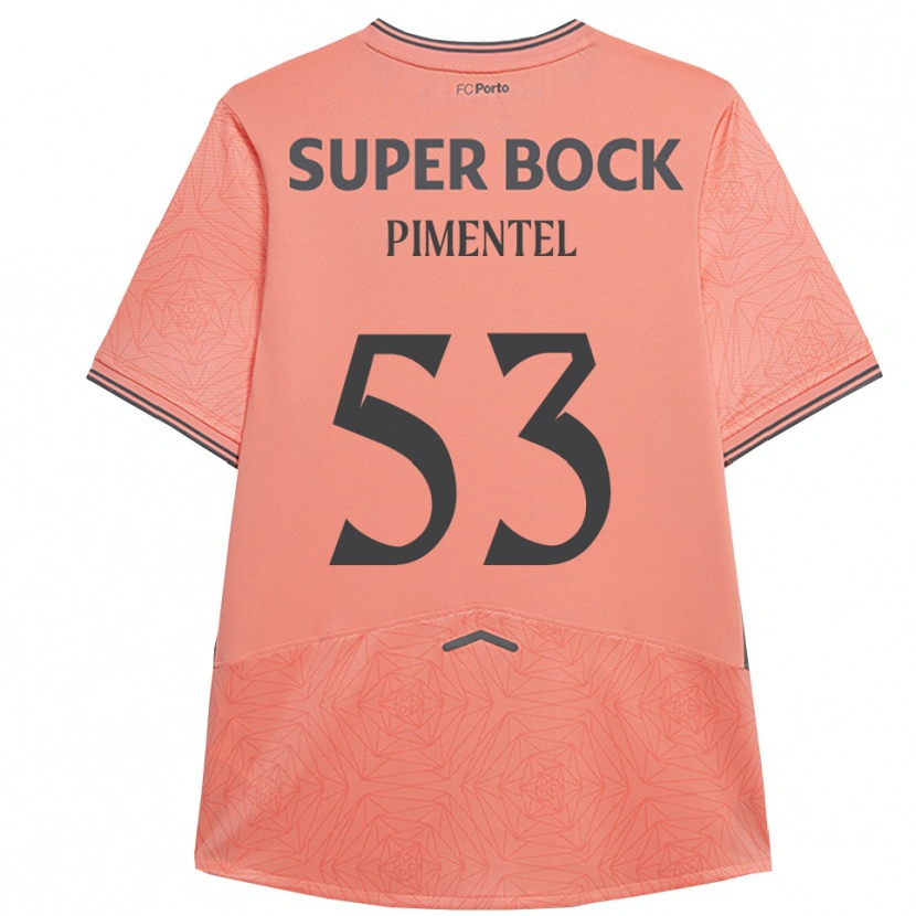 Danxen Men Eric Pimentel #53 Pink Navy Away Jersey 2025/26 T-Shirt