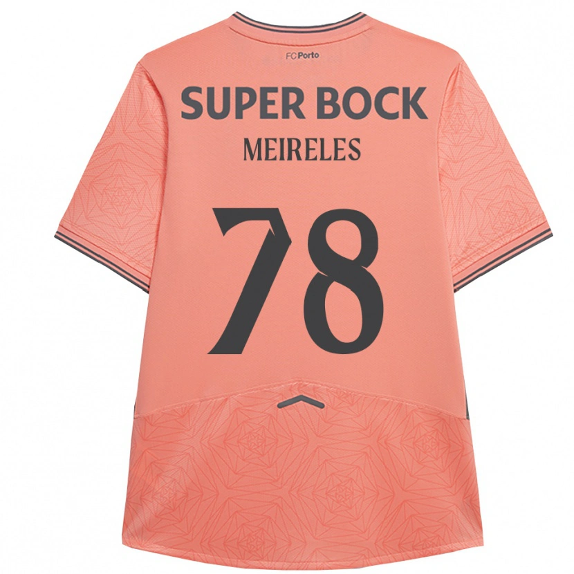 Danxen Men Jorge Meireles #78 Pink Navy Away Jersey 2025/26 T-Shirt