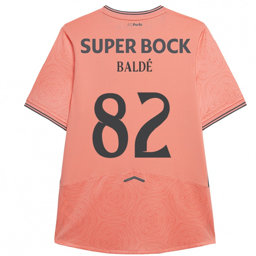 Danxen Men Alfa Baldé #82 Pink Navy Away Jersey 2025/26 T-Shirt