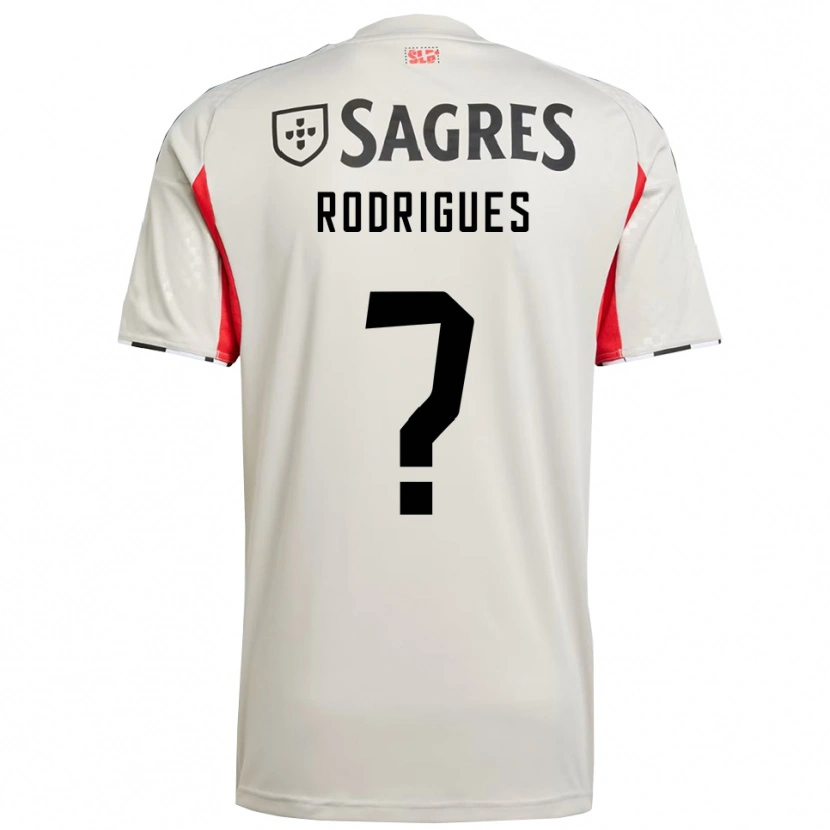 Danxen Men Miguel Rodrigues #0 Off White Red Away Jersey 2025/26 T-Shirt