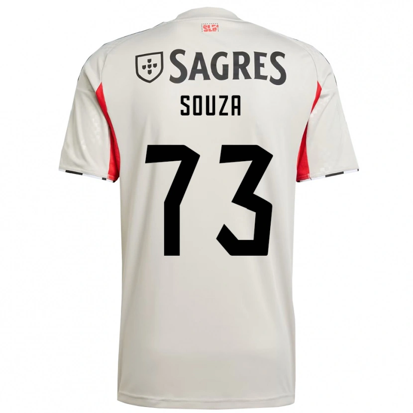 Danxen Men Beni Souza #73 Off White Red Away Jersey 2025/26 T-Shirt