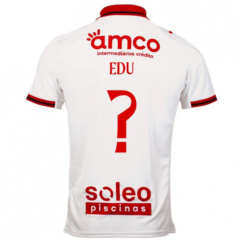 Danxen Men Edu #0 White Red Away Jersey 2025/26 T-Shirt