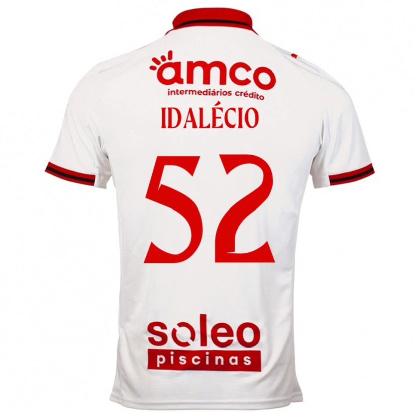 Danxen Men Idalécio #52 White Red Away Jersey 2025/26 T-Shirt
