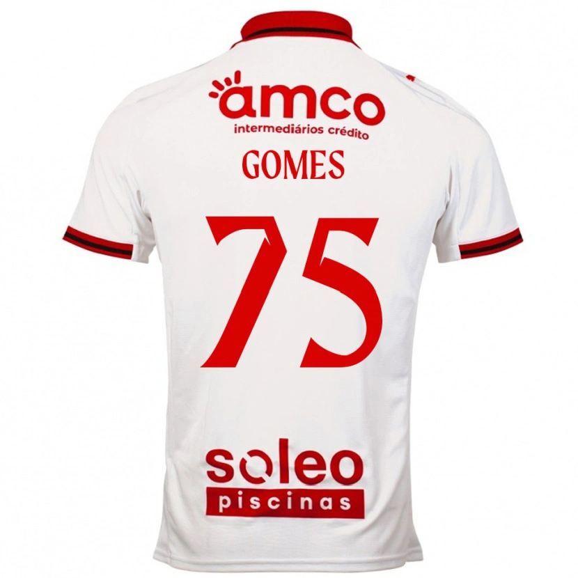Danxen Men Tomás Müller #75 White Red Away Jersey 2025/26 T-Shirt