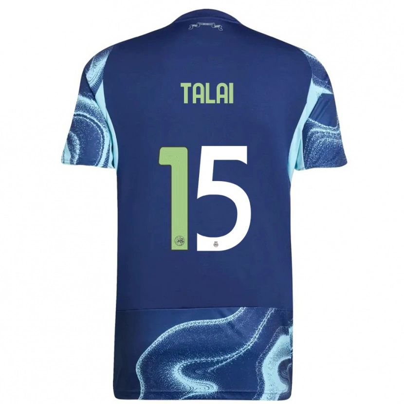Danxen Men Imran Talai #15 Navy Sky Blue Away Jersey 2025/26 T-Shirt