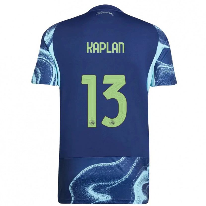 Danxen Men Ahmetcan Kaplan #13 Navy Sky Blue Away Jersey 2025/26 T-Shirt