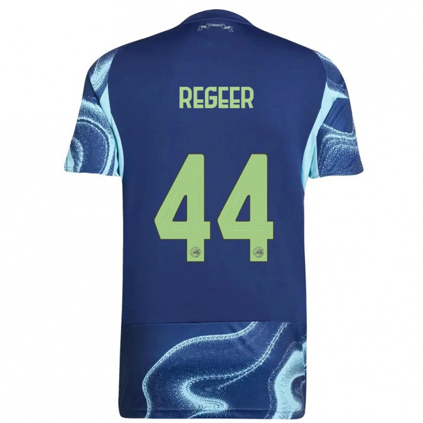 Danxen Men Youri Regeer #44 Navy Sky Blue Away Jersey 2025/26 T-Shirt