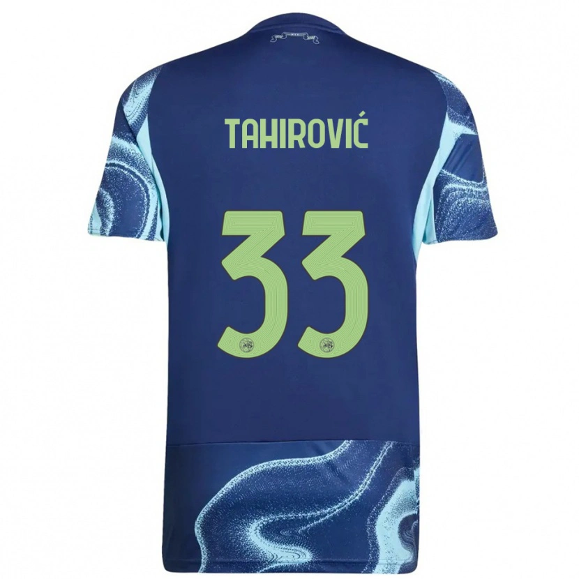 Danxen Men Benjamin Tahirovic #33 Navy Sky Blue Away Jersey 2025/26 T-Shirt